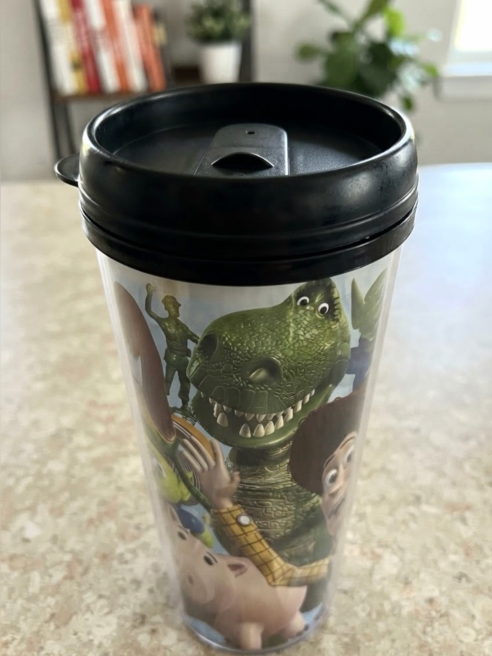 NWOT Disney Pixar Toy Story Character Coffee Tumbler ToGo Travel Mug Kitchen Cup